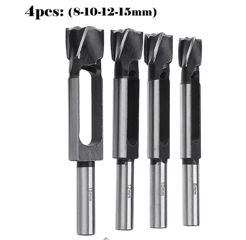 4 sztuk/zestaw Drewna Czop Hole Cutter Wiertło Do Drewna Stożkowe Uszczelnienie Wtyczki Cutter Do Wykonywania Mebli Narzędzia Do Obróbki Drewna