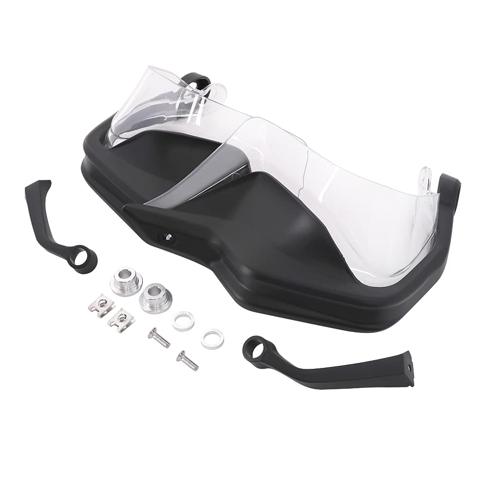 Paramani Moto Paramani Protettori di Plastica ABS per Transalp 750 XL750 Transalp 650 XL650 Trasparente