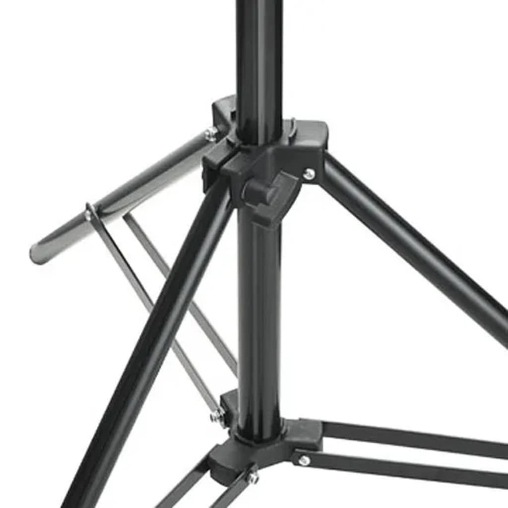 Kit de estudio fotográfico con fondo de 500 x 300 cm, trípodes de aluminio de 78 a 230 cm, luces de luz diurna de 5500 K, 2 pantallas blancas, bolsas de transporte, ideal para retratos, fotos