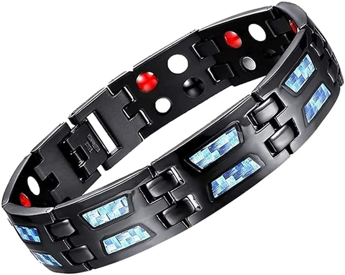See full amazon price history chart for Charismatic Classic Magnetic Bracelet for Men 316L Stainless Steel Double Row 4 Elements Magnet Energy Bracelet (Classic Black) Charismatic Classic Magnetic Bracelet for Men 316L Stainless Steel Double Row 4 Elements Magnet Energy Bracelet (Classic Black) (B0CHRJ5QS3) Amazon Price History, Amazon Price Tracker