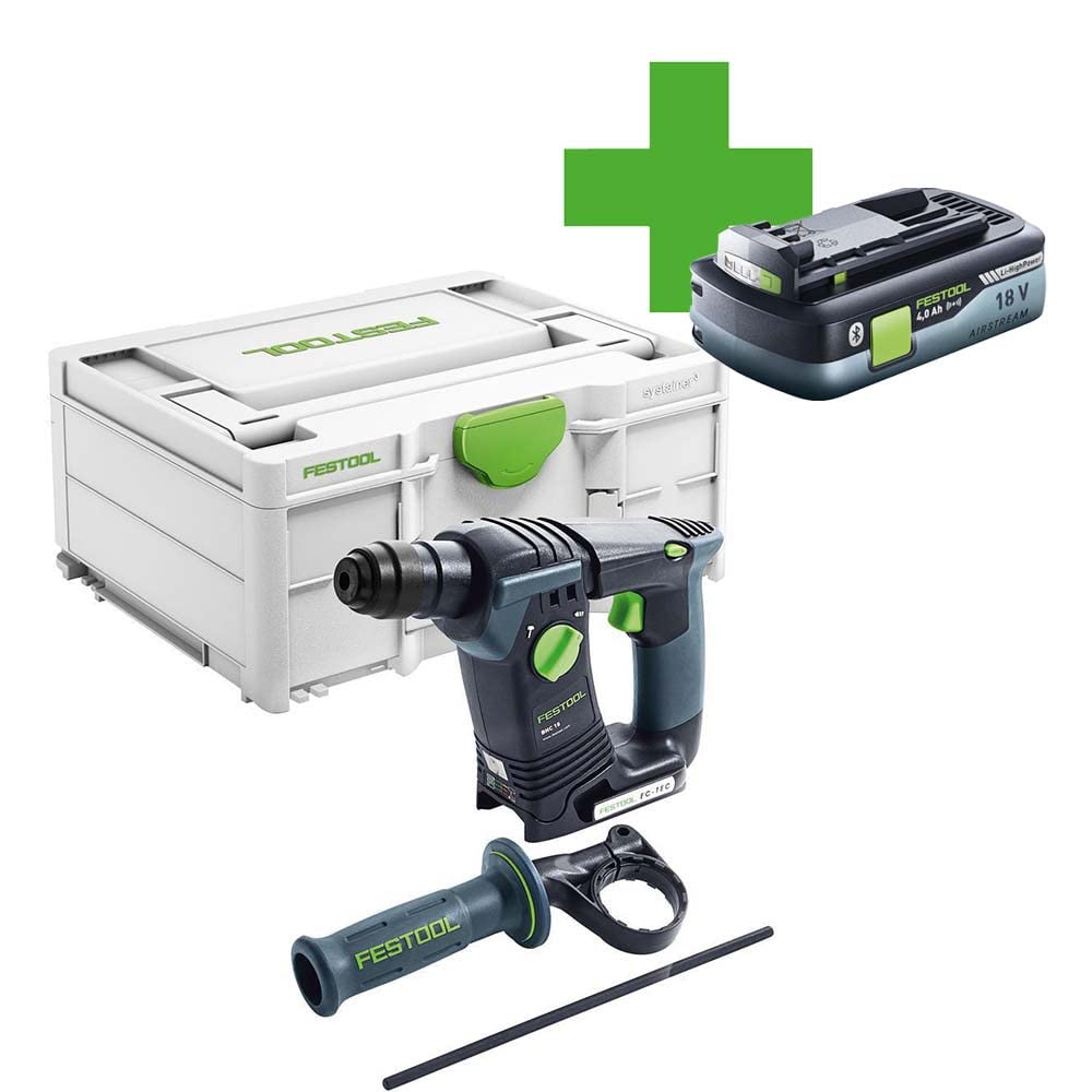 Festool Cordless Hammer Drill Bhc 18-Basic-4,0