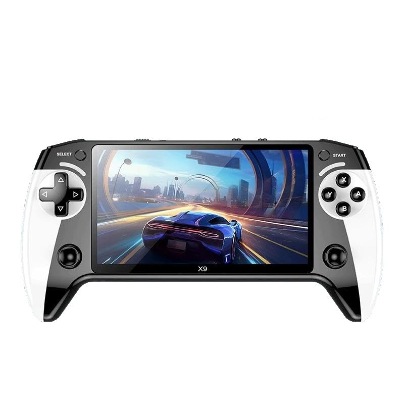 X9 Retro Handheld Game Console-Handheld Game Console with HD 5.5-inch IPS Screen Classic Video Games Supports TV Connection,10+ Emulators & 5-Hour