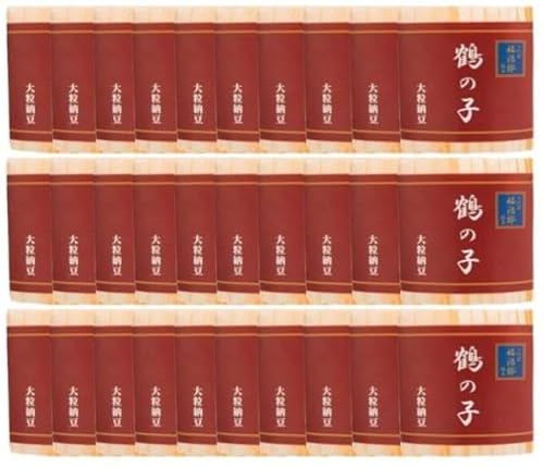 二代目福治郎 高級納豆 鶴の子 納豆 30個 BOX 国産 大豆 手作り 無添加 ギフト プレゼント