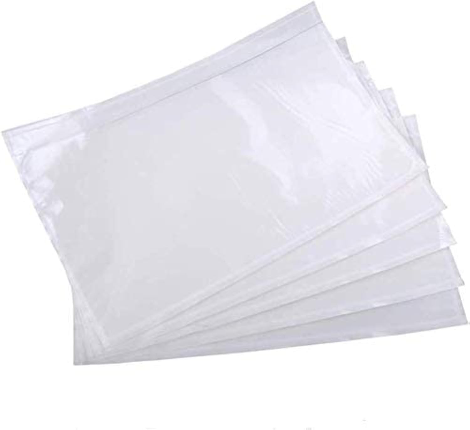 FungLam6" x 9" Clear Adhesive Top Loading Packing List Pouches Shipping Label Envelopes (200 Pack)