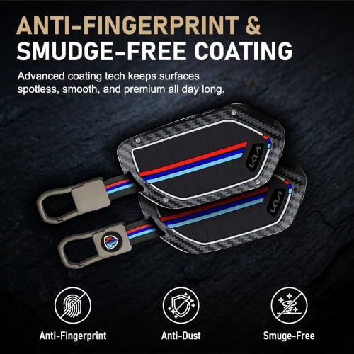 Image of Metalyx Key Cover for Kia Seltos 2026 || HTK HTK(O) HTX HTX(A) GTX GTX(A) || Smart Metal Key Fob Case with Keychain || Anti Scratch | Fall Safe | New Seltos 2025 Facelift KeyFob Case