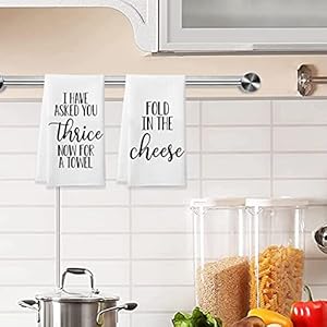 Fold in The Cheese Kitchen Towels, 2 Pack Waffle Dish Towels TV Show Merchandise Gift, Funny Bathroom Hand Towels, Birthday Housewarming Gifts for SC Fans Fold in The Cheese Kitchen Towels 2 Pack Waffle Dish Towels TV Show Merchandise Gift Funny Bathroom Hand Towels Birthday Housewarming Gifts for SC Fans