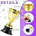 SenseYo 24 Pack Mini Trophies Cups, Gold Trophy Award, Plastic Trophies for Kid, 4 Inch Award Trophies for Kids Party Favors, Winning Prizes