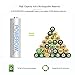 POWEROWL Rechargeable AAA Batteries with Charger, Advanced Individual Cell Battery Charger, High Capacity Low Self Discharge Ni-MH Triple A Batteries -Qty8