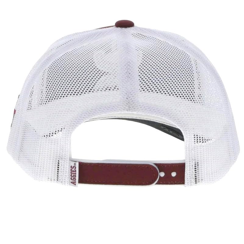 Gorra Hombre Ajustable HOOEY Texas A&M Maroon/White miniatura 3