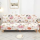 Photo Gallery odot copridivano stampa di fiore copridivano 1-3 posti senza braccioli, copri divano universale lavabile copridivani elastica per mobili, soggiorno (beige rosa,l(190-230cm)) Photo Gallery odot copridivano stampa di fiore copridivano 1-3 posti senza braccioli, copri divano universale lavabile copridivani elastica per mobili, soggiorno (beige rosa,l(190-230cm))