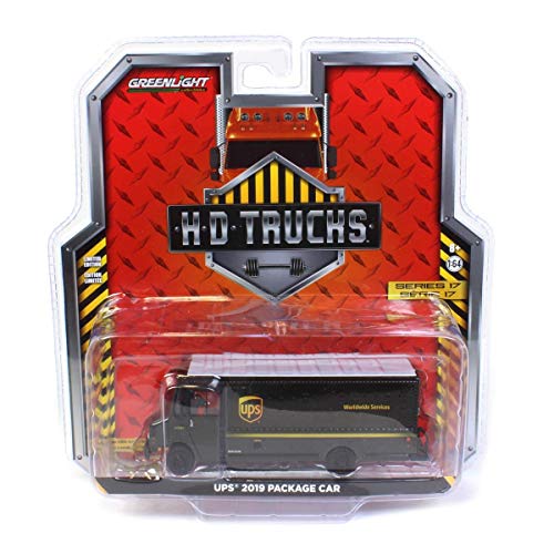 Image of GreenLight H.D. Trucks Greenlight 33170-C H.D. Trucks Series 17-2019 Package Car - United Parcel Service UPS 1:64 Scale