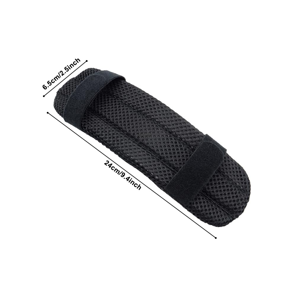 MiOYOOW 2PCS Coussinets de Sangle d'Épaule Tactique, Épaulettes Gilet Tactique Coussinets Sangle de Sac à Dos Respirants pour Aider à Soulager Les Douleurs à L'épaule