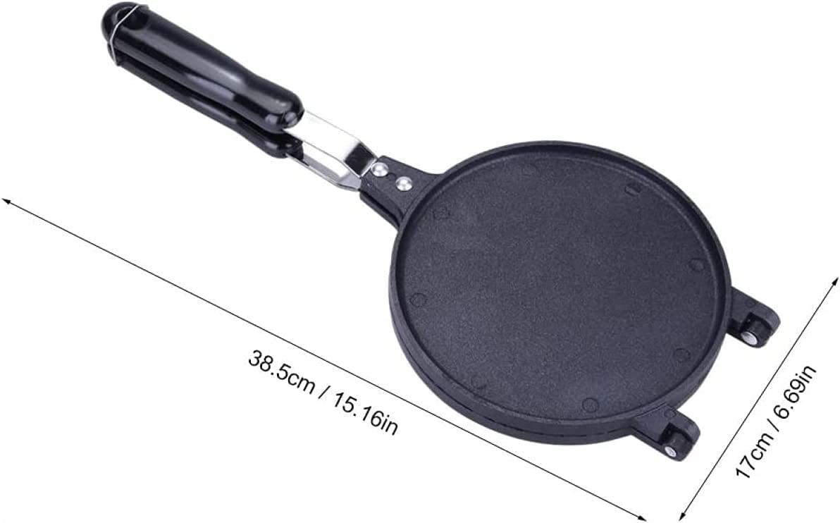 Waffle Maker Multifuncional, Cono de Waffle Antiadherente de Gas de Cocina for el hogar Que Hace la Forma del Molde Panadero Rollo de Huevo Herramienta for Hornear