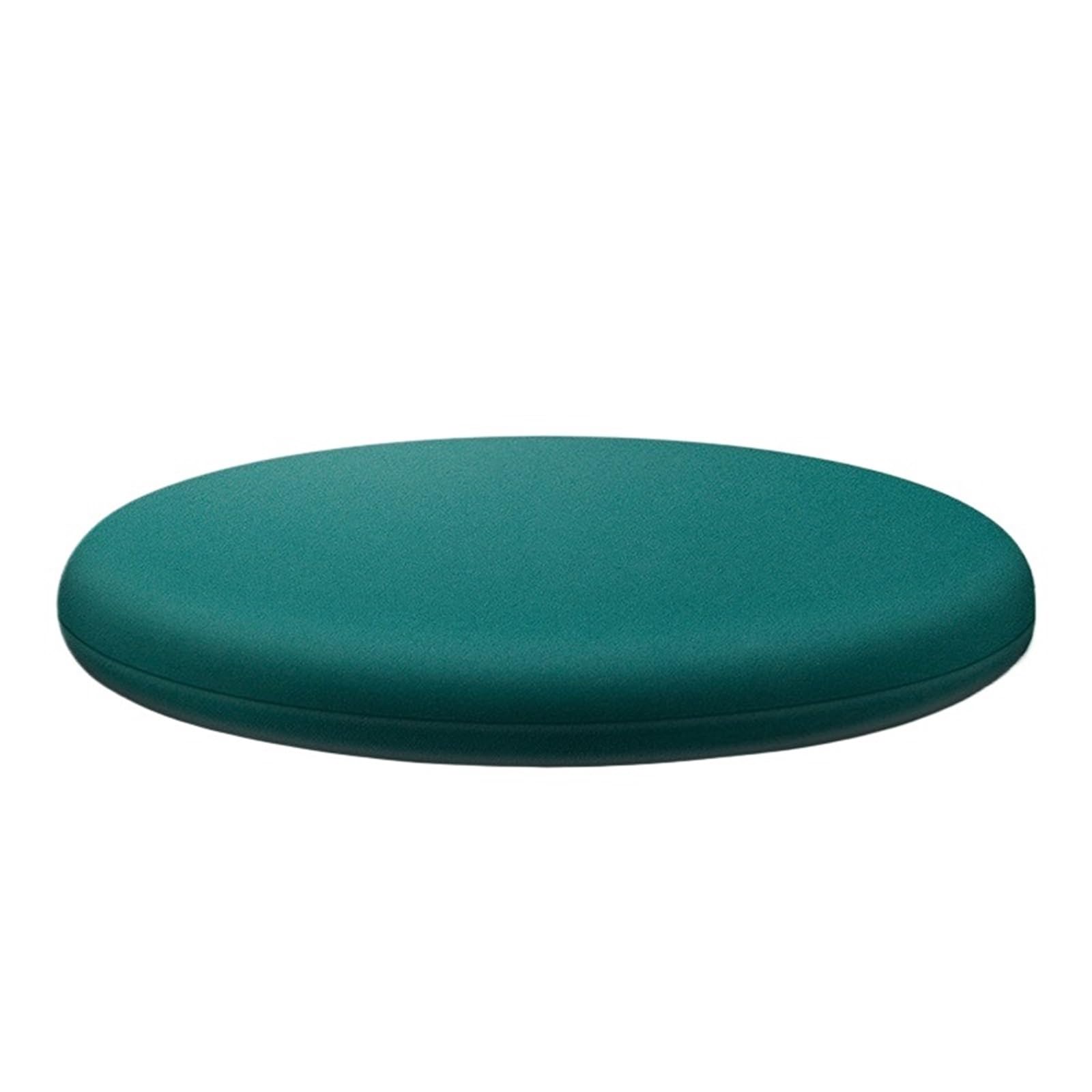 EnxJire Sofa Cushion Support Memory Foam Round Chair Pad Seat Cushion Cotton Mit Removable Cover(Green,35x35cm)
