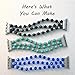 Make Your Own Beaded Stretch Band for Apple Watch | DIY Jewelry Kit | Handmade | Custom | DIY Band Kit for Apple Watch | Accessories for Apple Watch | Watch Band | Stretch Band | Watch Strap | 601