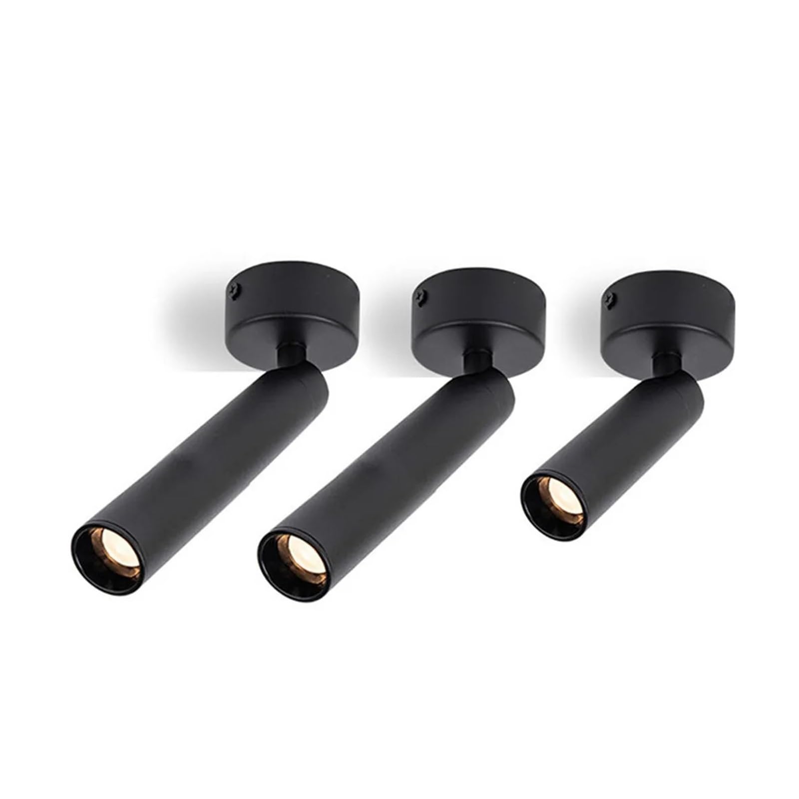 Industrial 8Β°/15Β°/24Β° Narrow Beam Ceiling Spotlights 3W 5W Surface Mount Pin Spot Light for Jewelry Museum Gallary Picture Light