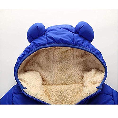 Image of Winter Coats for Toddler Kids Baby Boys Girls Padded Light Puffer Jacket Outerwear Infant Down Jacket with Hoods