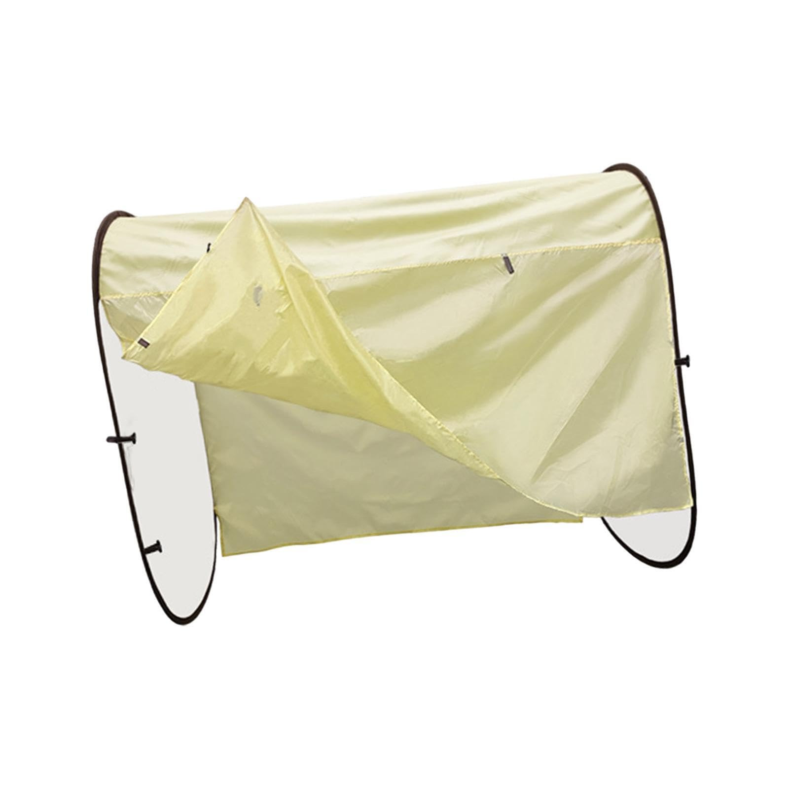 TWISAXC Lightweight Clothes Hanger Rack Cover Easy Travel Dustproof Clothes Drying Rack Cover Laundry Racks Reliable Indoor Outdoor Solution Hanger Garment