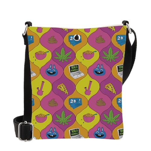 WSNANG Comedy TV Show Crossbody Bag Ilana Shoulder Bag TV Show Merchandise Pop Culture Messenger Bag