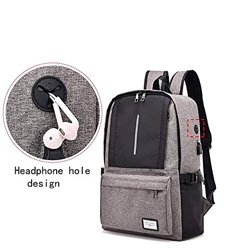 Sac messenger sécurisé avec port USB pour protéger vos objets de valeur - 6