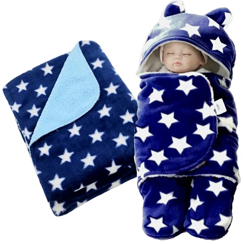 First Kick Baby Blanket Newborn Gift Pack of Swaddle Wrapper, 0-9 Months, Length 68 cm x Width 68 cm First Kick Baby Blanket Newborn Gift Pack of Swaddle Wrapper, 0-9 Months, Length 68 cm x Width 68 cm