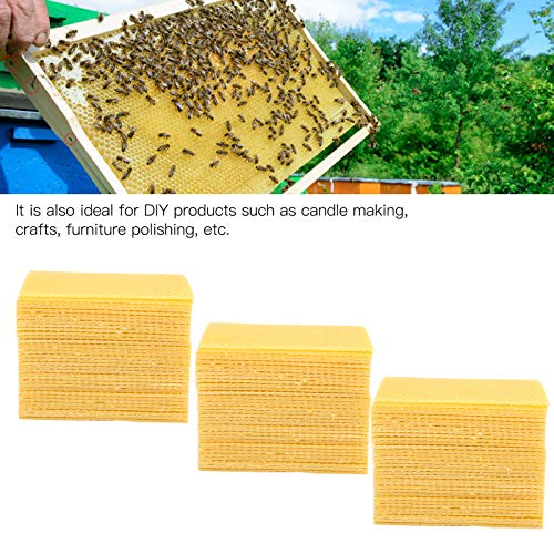 Image of Bee Honey Sheets, Wax Base Sheet 200Pcs Multifunction Professional DIY for Beekeeping