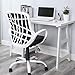 Computer Writing Desk Laptop Table Black Trestle Desk Home Office Rectangle Study Reading Desk Kids Table with 2 Removable Tiers Shelves with Hutches