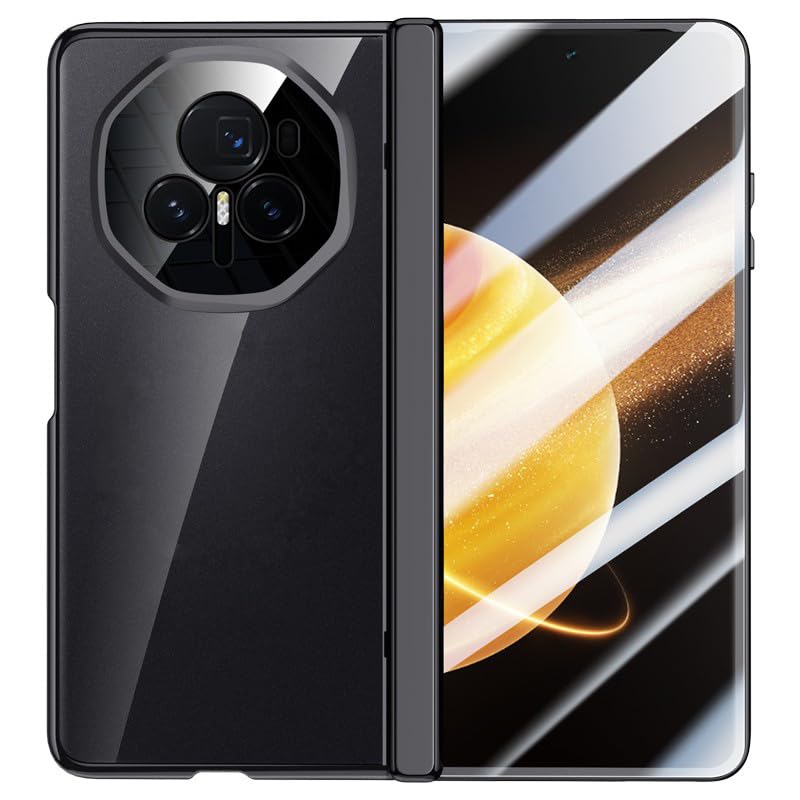 Coque Honor Magic V3 transparente en PC avec protection écran
