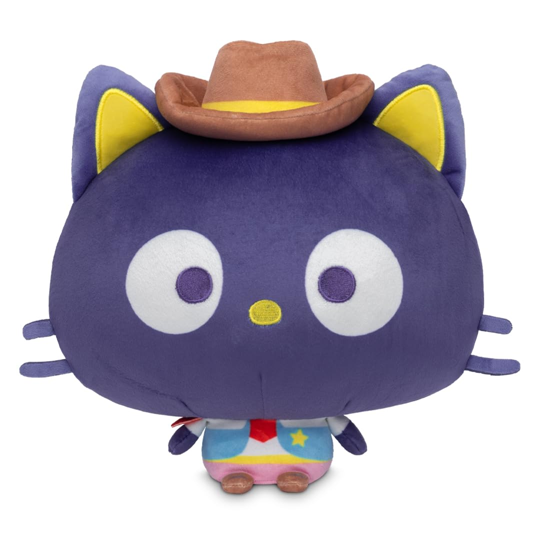Amazon.com: TeeTurtle Cloudheads Cowboy Chococat Plush - 8-Inch