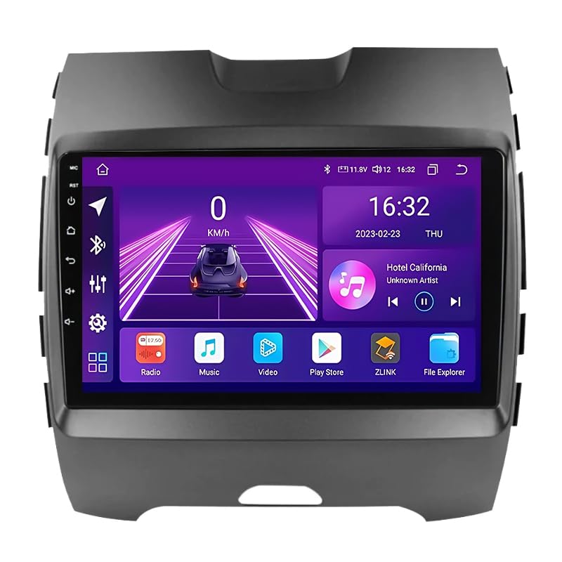 Car Stereo Android 11 de 9 pulgadas para Ford Edge 2 2015-2018 con Carplay y GPS V1