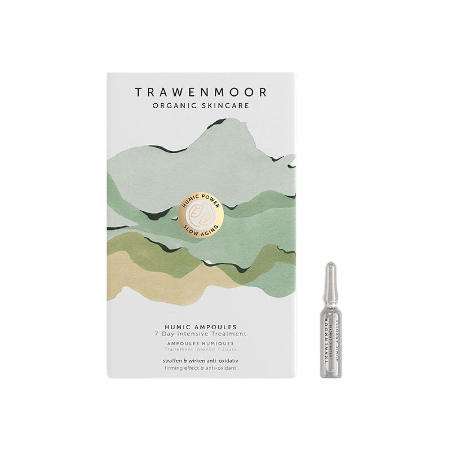 Trawenmoor Organic Skincare Humic Ampoules 7 x 2 ml