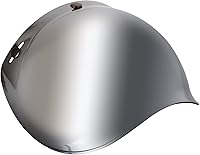 Vista 3 de Soman Adaptador de 3 broches de presión, accesorio de base abatible compatible con cascos abiertos de motocicleta 3/4 (negro)