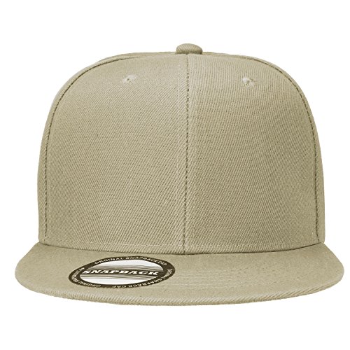 Image of Falari Wholesale 12 Pack Snapback Hat Cap Hip Hop Style Flat Bill Blank Solid Color Adjustable Size