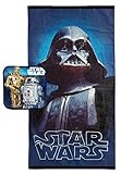 Jay Franco Star Wars Classic Vader 2 Piece Cotton Bath Towel Set, Darth Blue