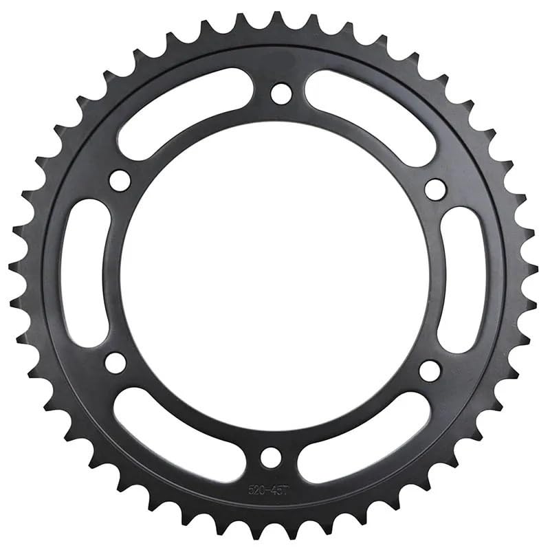 Pignon de chaîne arrière moto 45T pour ETX 125 et Tuareg Wind 350