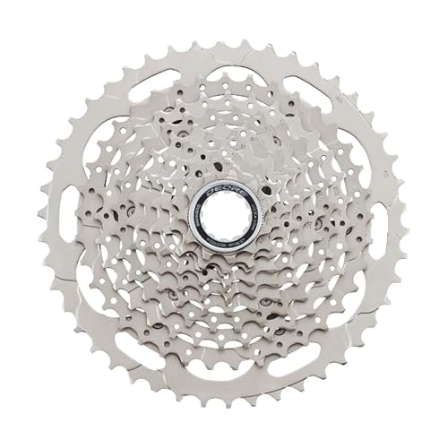 SHIMANO Unisex-Adult Cassette 10v 11-42 CS-M4100 Fahrradkassetten und Kiefernkerne, Mehrfarbig, One Size