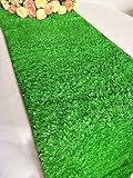 Luchuan Artificial Grass Table Runner For Table Decoration (12 
