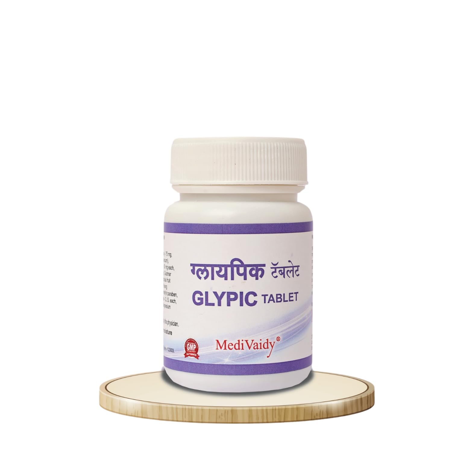 Medivaidy Glypic Tablets - 60 Tablets Each | Controls Sugar Levels. Improves Metabolism and Supports Liver & Pancrease Functions (Pack of 2)-image-47