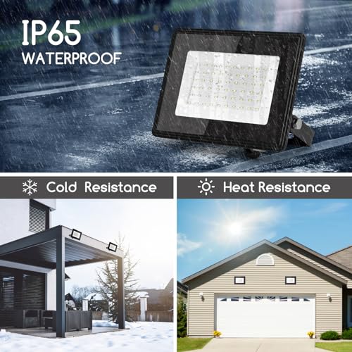 Aigostar- Faretto led 50W da esterno bianco