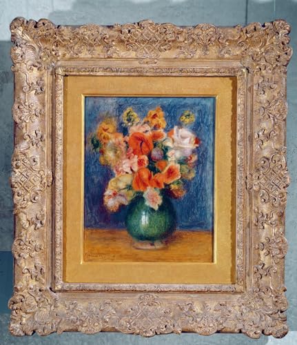 Tableau impressions d'art mural Bouquet de Renoir affiche vintage 60x90cm
