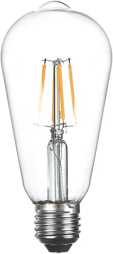 SIEDiNLAR Juego de repuesto de luz de granero para exteriores: bombilla Edison E27 Socket 3V de bajo voltaje + kit de accesorios de tornillo para