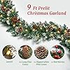 9 FT Christmas Garland with Li... #2