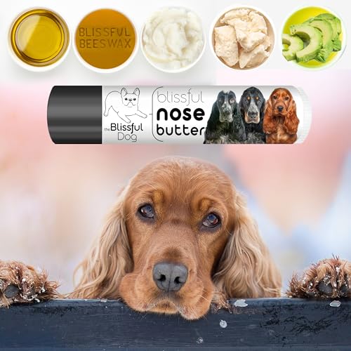 Image of The Blissful Dog English Cocker Spaniel Unscented Nose Butter - Dog Nose Butter, 0.15 Ounce