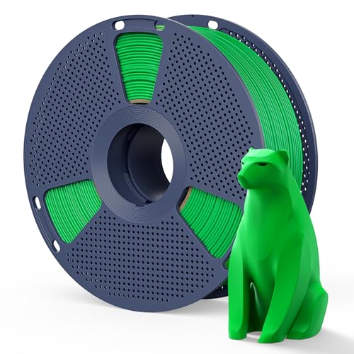 Image of SUNLU Matte PLA Filament 1.75mm, 1KG (2.2LBS), Green | Smooth Matte Finish, Less Brittle, Reduced Layer Line Appearance, 3D Printer Filament
