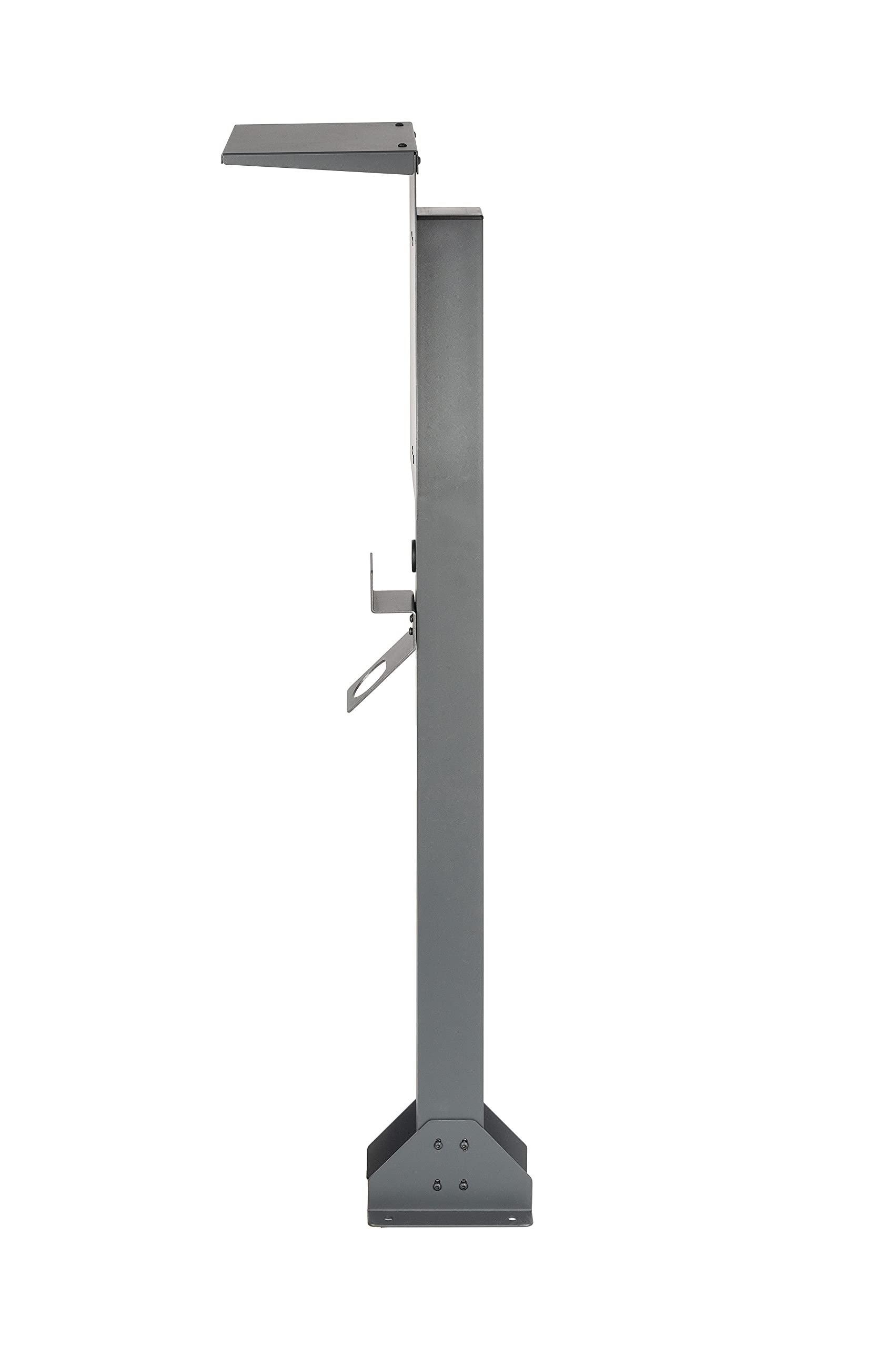 Supporto Universale di Alta qualità per wallbox in Alluminio con Tetto e portacavo EV