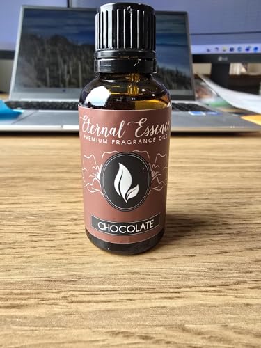 Image of Eternal Essence Oils Chocolate Premium Grade Fragrance Oil - Vegan Fragrance Oil in Safe Amber Glass - All Phthalate Free Scented Oil Perfect for Candles, Soaps, Air Fresheners and More (30 ml)