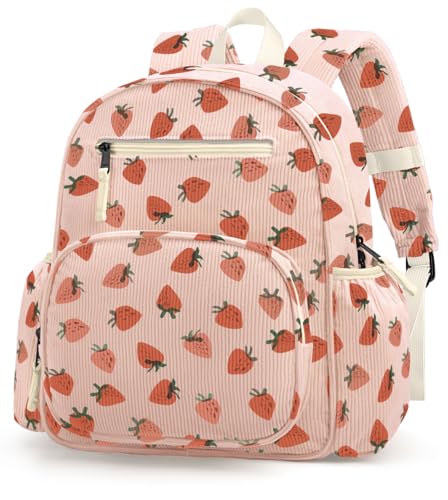 Image of atgark Corduroy Toddler Backpack for Girls Boys: Preschool Kindergarten Backpack - Cute Kids Backpacks for Girls Boys