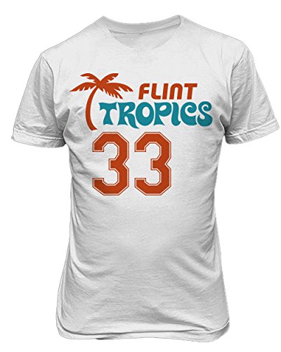Camiseta masculina Flint Tropics Jackie Moon 33 Semi Pro de baloncesto miniatura 2