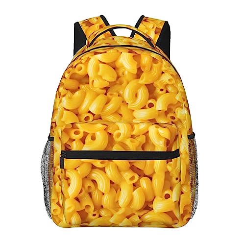 Macaroni and Cheese Laptop Backpack Business Travel Anti Theft Durable Backpack College Computer Bag for Women & Men