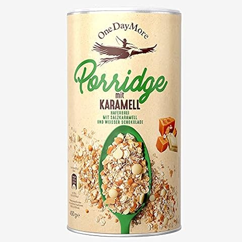 OneDayMore Karamell Porridge | 450g Haferbrei Zuckerfrei Müsli Cover